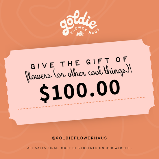 Goldie Flower Haus E-Gift Card