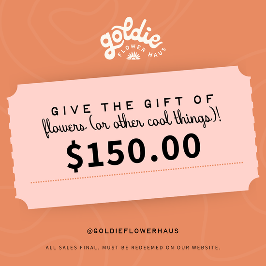 Goldie Flower Haus E-Gift Card