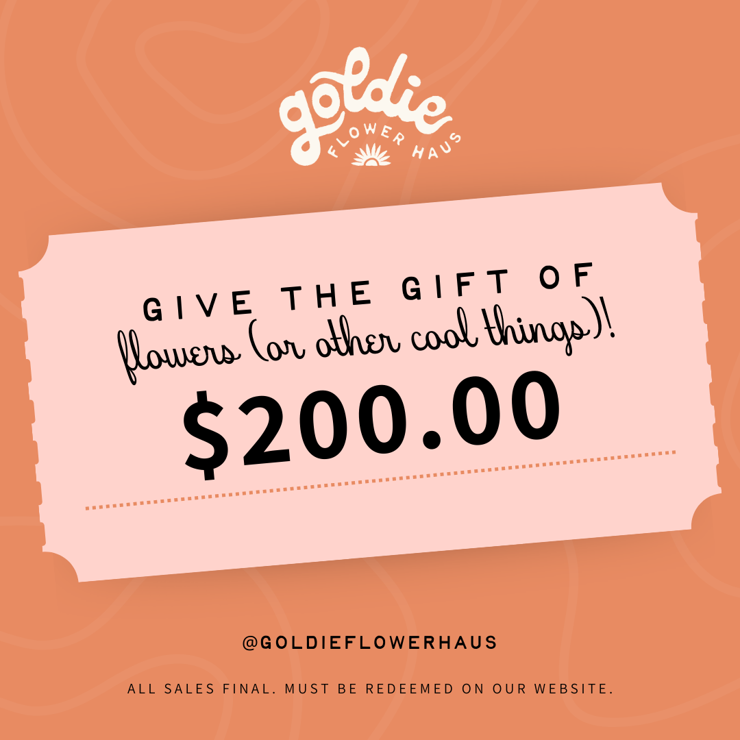 Goldie Flower Haus E-Gift Card